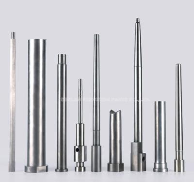 China Customized Die Casting Mold Parts Core Pins And Inserts With Cooling Holes for sale