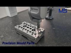 Cavity Precision Mould Parts Silver Customized For Packaging Industry