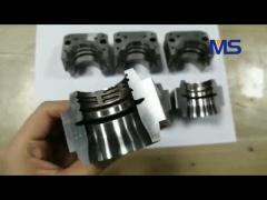 high precision plastic mold components mold core lip +/-0.01mm tolerance