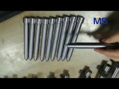 din jis h13 material precision core pins for plactic molding service
