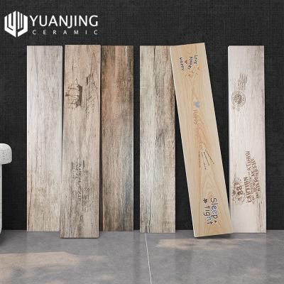 China Chinese Style 150x800mm Imitate Solid Wood Flooring Factory Living Room Bedroom Ceramic Tiles Porcelain Texture Hot Sale High Quality for sale