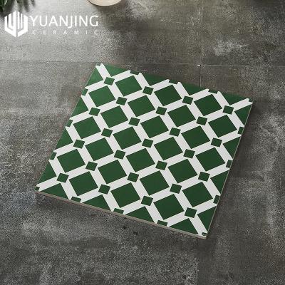 China Europe Green Porcelain 300x300mm Cheap Ceramic Tiles Bathroom Kitchen Balcony Wall Tiles Anti Slip Matte Small Size Colorful Rustic for sale