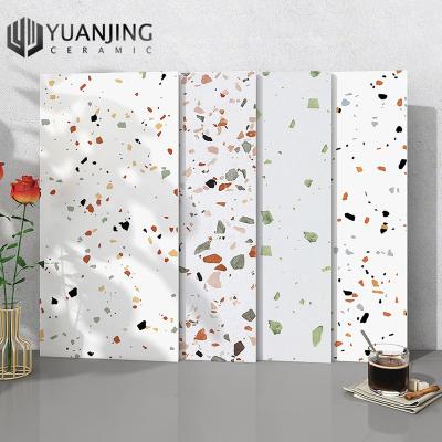 China Europe 300x600mm Matte Glazed Terrazzo Bathroom Wall Terrazzo Look Tiles for sale