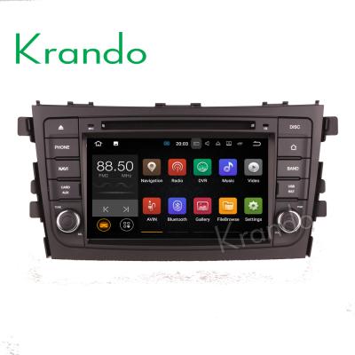 China Krando 7'' car dvd radio player with Android 9.0 gps for Suzuki Alto Celerio 2014+ entertainment system wifi 4g KD-SA714 KD-SA714 for sale