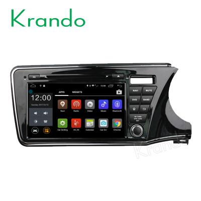 China Krando Android 8.1 9'' Full Touch Screen Car DVD Player For Honda City 2014+ Right Hand Driving Navigation System WIFI KD-HC927R KD-HC927R for sale