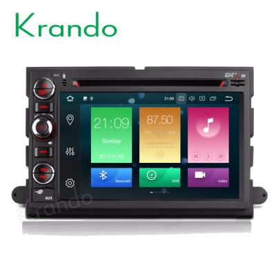 China Krando Android 9.0 Touch Screen Car DVD Player For Ford Explorer Fusion F150 F500 F450 Edge Dispatch Radio KD-FE752 KD-FE752 for sale