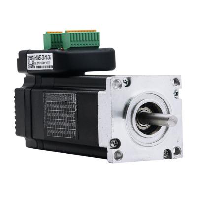 China Totally Enclosed Digital Inkjet Printer Spare Parts 100W 36V 2 Phase NEMA 23 Integrated Servo Motor With Drive for sale