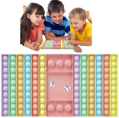 China Silicone Bubble Play Board Bubble Snap Swirl Sensory Toys with Dies for Adult Kids (Pink) for sale