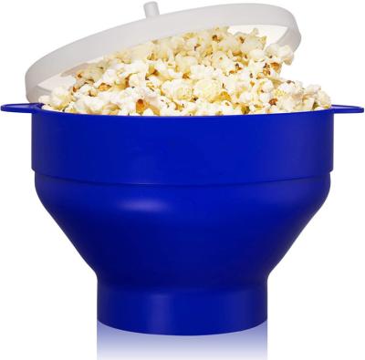 China 2021Silicone Bpa Free Collapsible Car Microwave Silicone Popcorn Maker for sale