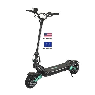 China Unisex LCD Display 55km/h Smart Dual Motor Us Eu Warehouse Adult Folding Electric Scooters for sale