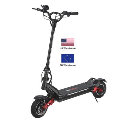 China Unisex 10inch Dual Tire Smart LCD Display 1200w *2 US Motors Eu Warehouse Electric Scooter for sale