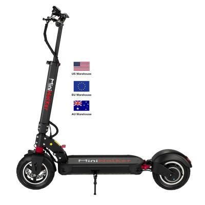 China Eu Unisex Vertical Commercial Warehouse Big Wheel 10inch Electric Scooter Adult for sale