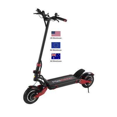 China Eu Au USA warehouse 65Km/h unisex motot 2000w 10 inch dual tire china elektroroller for sale