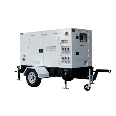 中国 Powered by Cummins engine automatic start silent 30kw diesel generator price 販売のため