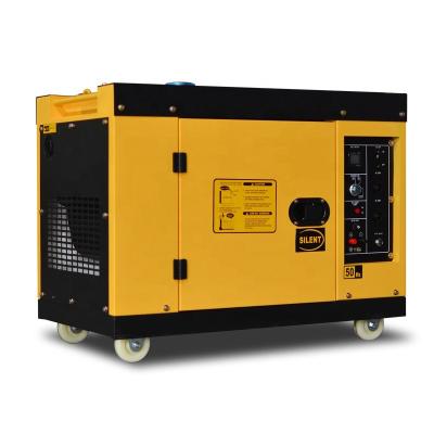 Китай AC Single Phase Output Type and 5.0/5.5kw Rated Power diesel generator 5 kva продается