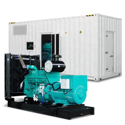 Chine group diesel generator set standby to mains power controlled by Parallel synchronization connection cabinet à vendre