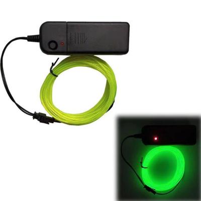 China Outdoor Danger Sign Warning Headband Tape Light Barge Boy Hat Indoor With Thinnest EL Tape Flowing EL Wire for sale