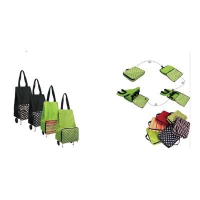 China Recyclable Folding Shopping Trolley Bag Gift Set for sale