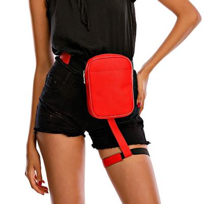 China Practical wholesale fashionable promotional running belt waist leather bag for sale