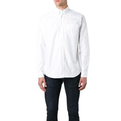 China Fashion Breathable Wholesale Mens Clothing Cheap China White 100 Cotton Shirt for sale