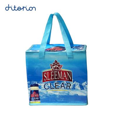 China Waterproof 24 Box 12 Bottle PK Cooler Bag Soft Eco-Friendly Insulated Thermal Bag Cube Bags for sale