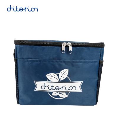 China Custom Waterproof Hot Selling Waterproof Soft Packing Wine Cooler Bag For Food Delivery Camping Picnic for sale