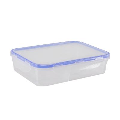 China Microwavable Plastic Meal Fruit Compartment Box Lunch Boxes with Cover Multi-Function Food Storage Containers for sale