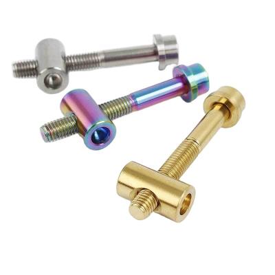 China Titanium Steel Bolt Gr5 Hexagon Head Allen Socket Tapered Head Bolt For Bicyle for sale