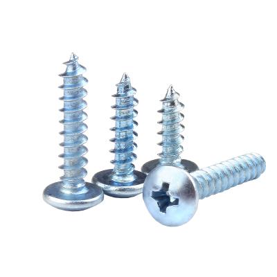 China General industry the head is well-formed large cross flat head self-tapping screw for sale