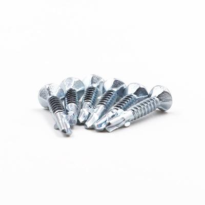 China General Industry Flat Head Self Drilling Self Tapping Screw With Wings for sale