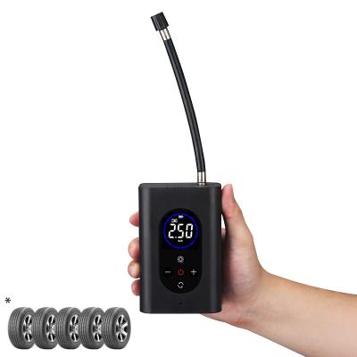 China Car Inflator Pump Tire Inflator Car With Electric Portable 12v Car Inflator Pump Cordless Tire High Pressure for sale