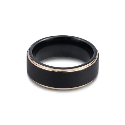 China FASHIONABLE Hot Selling Men's Wedding Ring Custom Stainless Steel Rings for Men for sale