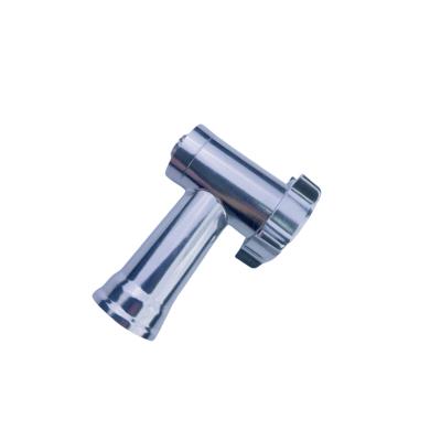 China Sustainable Custom high quality metal meat grinder spare parts sausage machine stand mixer attachment for sale