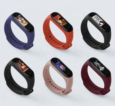 China 2020 New Original Original AF Coating MI Miband 4 Music 2.5D Tempered Glass + Smart Band 4 With 135mAh Heart Rate Sound 5.0 Color Screen for sale