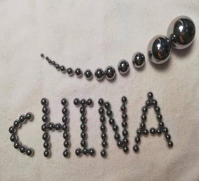 China 4.7mm low carbon steel ball aisi1010 /1015 Wear-resisting solid carbon steel ball for sale