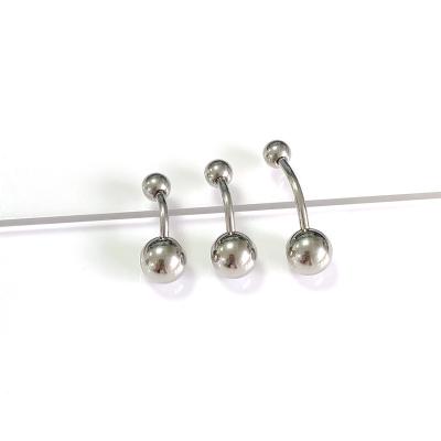 China Outer Ring Jewelry Fine Throwing Ladies Titanium Navel Wire Navel Piercing Jewelry Custom Wholesale CLASSIC Navel F136 for sale