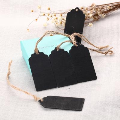 China Party Sign Mini Chalkboard With String Wooden Blackboard Christmas Decor Wedding Gift Voucher Gifts Decorations for sale