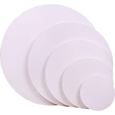 China Can Use For Painting Stretched Artists Round Diameter 40cm (16inch) Canvas Art Board DIY Crafts Plain White Cotton Canvas Acrylic / Oil Painting Canvas for sale