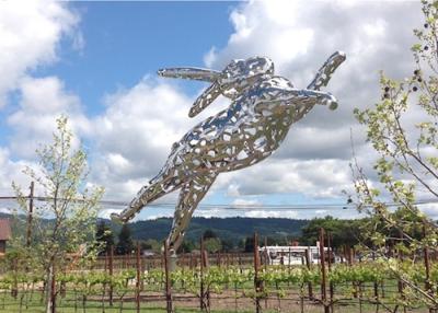 Cina Progettazione contemporanea della scultura del coniglio delle sculture del giardino della decorazione del giardino in vendita