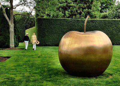 China Large Bronze Statue Apple Sculpture Contemporary For Garden Decoration for sale