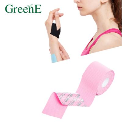 China Breathable Soft Acupuncture PAIN RELIEF BAND 500cm-ROL (Pink GreenE For Athletes for sale