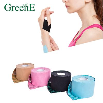 China GreenE Pre-Cut Breathable Soft Acupuncture Soft PAIN RELIEF TAPE (SKIN) For Athletes for sale