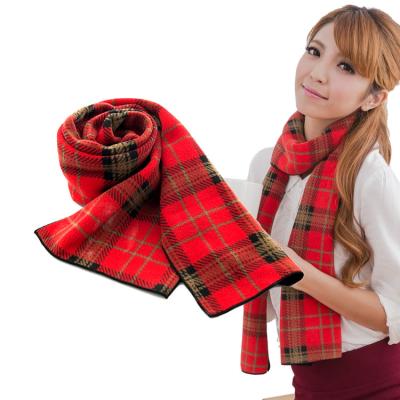 China OEM Reusable Custom Reusable Custom Fiber Thermal Wave Therapy Neck Pain Relief Warm Nano Nano Far Infrared Scarf for sale