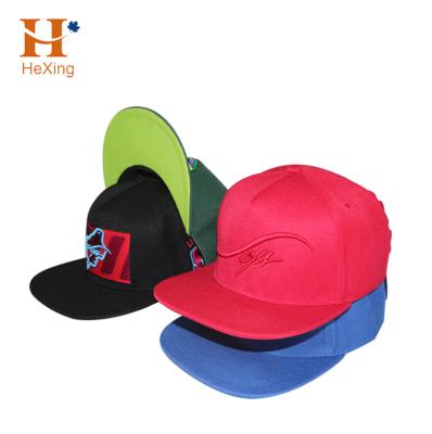 China JOINT Custom Hip Hop Snapback Hat With 3D Embroidery Logo for sale