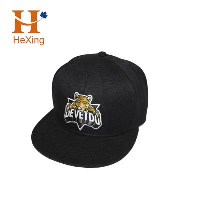 China JOINT Factory Wholesale Snapback Hat Get Free Sample 6 Flat Bill Hat Panel Snapback for sale