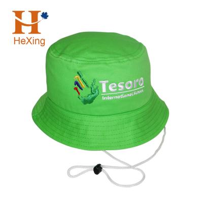 China Gorra COMMON Summer Bucket Hat Cotton Factory Wholesale 100% Outdoor Bucket Hats Twine for sale