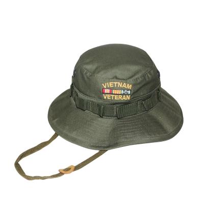 China Custom JOINT Bucket Hat Mens Fisherman Fishing Boonie Bucket Hat Embroidery Summer Sun Hat for sale