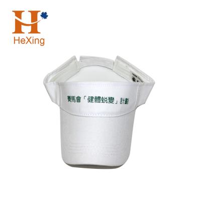 China COMMON Get Free Sample Custom Adjustable Sun Visor Hat Sunvisor With Printing Logo for sale