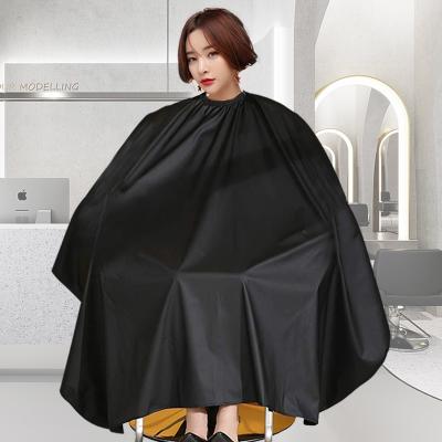 China KEFEI Polyester Barber Cape Hairdressing Hair Cutting Waterproof Salon Capes Aprons for sale