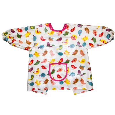 China Customized Kefei New Product Kids Painting Aprons With Long Sleeves for sale